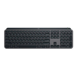 Logitech MX KEYS S Wireless ILLUMINATED Keyboard/ Rechargeable Li-Po (1500 mAh) battery Graphite  1-Year Limited Hardware War