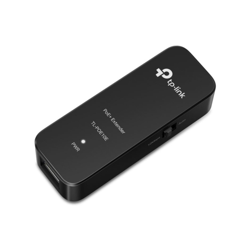 TP-Link POE10E Omada Fast Ethernet PoE  Extender, 1×10/100 Mbps RJ45 PoE IN Port, 1×10/100 Mbps RJ45 PoE OUT Port