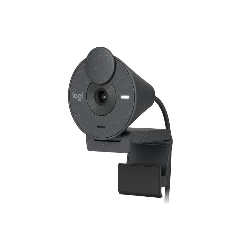 (LS) Logitech Brio 300 Full HD Webcam - Graphite