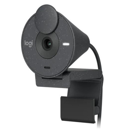 (LS) Logitech Brio 300 Full HD Webcam - Graphite