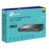 TP-Link TL-SG1210PP 10-Port Gigabit Desktop Switch with 6-Port PoE  and 2-Port PoE   , 9× 10/100/1000Mbps RJ45 Ports, 1× 10