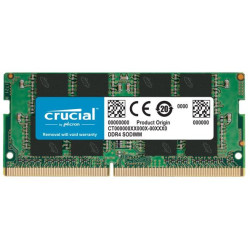 Crucial 16GB (1x16GB) DDR4 SODIMM 3200MHz CL22 1.2V Notebook Laptop Memory RAM ~CT16G4SFS832A