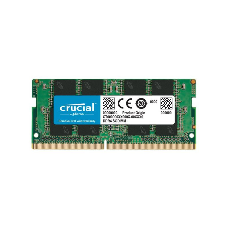 Crucial 16GB (1x16GB) DDR4 SODIMM 3200MHz CL22 1.2V Notebook Laptop Memory RAM ~CT16G4SFS832A