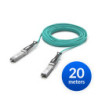 Ubiquiti 10 Gbps Long-Range DAC, 20m Length, Long-range SFP  Direct Attach Cable w 10 Gbps Maximum Throughput Rate