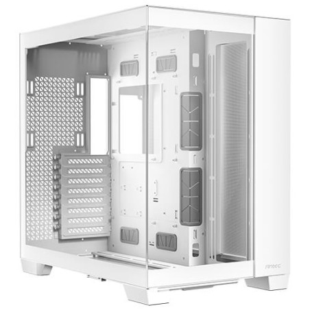 Antec C8 E-ATX, mATX, ITX, Seamless Edge View Front and Side, USB-C, 4mm Tempered Glass, 360mm liquid cooler top, bottom, sid