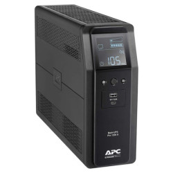 APC Back-UPS Pro 1200VA/720W Line Interactive UPS, Tower, 230V/10A Input, 8x IEC C13 Outlets, Lead Acid Battery, USB Type A  