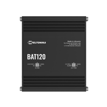 Teltonika Uninterruptable Power Supplies, Two 4-pin DC ports Power Supply, DIN rail and surface mounting options - 6hrs Runti