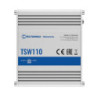 Teltonika TSW110 L2 Unmanaged Ethernet Switch, 5 x Gigabit Ethernet with speeds up to 1000 Mbps, PSU included