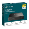 TP-Link VIGI NVR1008H-8MP 8 Channel PoE  Network Video Recorder, 113W PoE Budget, H.265 , 4K Video Output & 16MP Decoding Cap