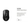 RAPOO M306 2.4 Wireless Optical Mice with Side FWD and Back Buttons. 12 Months Long Battery Life, Easy Installation. Adjustab