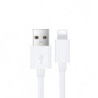 USP Lightning to USB-A Cable (2M) White - Quick Charge & Connect, 2.4A Rapid Charge, 480Mbps Transfer, Fast Charge,Tested 10K