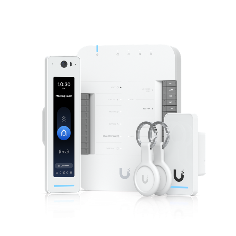 Ubiquiti UniFi Access Gen 2 Pro Starter Kit - Comprehensive UniFi Access Starter Kit - UniFi Dream Machine Pro required