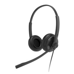 Yealink UH34 SE Dual USB Wired Headset Teams Certified Wideband Noise Cancelling Headset, USB and 3.5mm Jack Controller&Teams