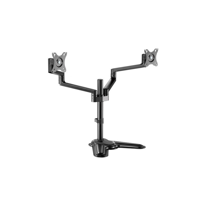 Brateck Premium Aluminum Articulating Monitor Stand Fit Most 17'-32' Monitor Weight Capacity Up to 8KG VESA 75x75,100x100 (LS