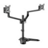 Brateck Premium Aluminum Articulating Monitor Stand Fit Most 17'-32' Monitor Weight Capacity Up to 8KG VESA 75x75,100x100 (LS
