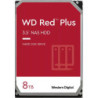 Western Digital WD Red Plus 8TB 3.5' NAS HDD SATA WD80EFPX  215MB/s  5640 RPM  256MB Cache  3-Year Limited Warranty