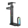 mbeat® activiva RGB Ultra-Wide Adjustable Wall & Under-Desk Gaming PC Mount Heavy-Duty Weight Capacity 20kg (LS)
