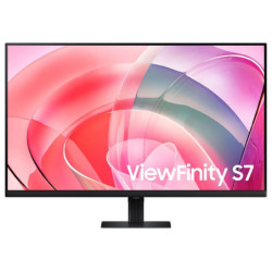 Samsung ViewFinity S7 27' 4K UHD IPS Monitor 3840x2160 16:9 5ms PiP HDR10 DP HDMI USB-A Tilt VESA Eye Saver Mode Flicker Free