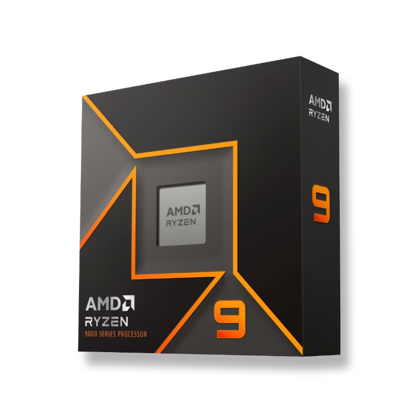 AMD Ryzen 9 9900X 12Cores/24Threads, 120w, Max Boost Clock 5.6 GHz, PCIE 5.0, 64MB Cache, Radeon™ Graphics, 2200 MHz Freque
