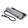 mbeat® USB-C Gaming Dock for Steam Deck & ROG Ally 100W PD pass-through 4K@60Hz (3840 × 2160) Gigabit Ethernet up to 10/100