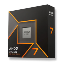 AMD Ryzen 7 9700X 8Cores/16Threads, 65w, Max Boost Clock 5.5 GHz, PCIE 5.0, 32MB Cache, Radeon™ Graphics, 2200 MHz Frequenc