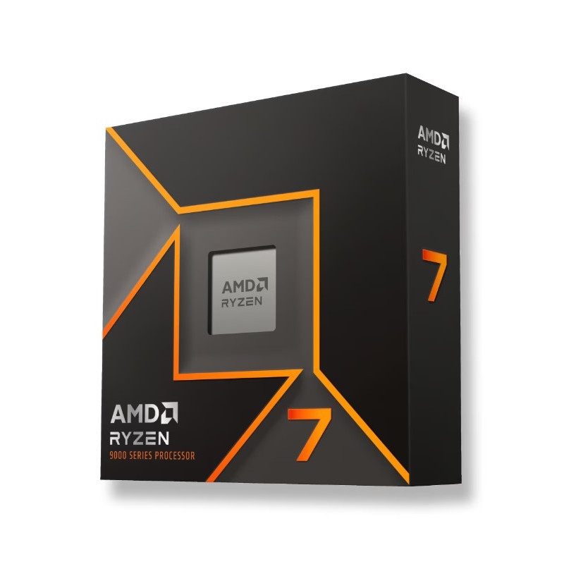 AMD Ryzen 7 9700X 8Cores/16Threads, 65w, Max Boost Clock 5.5 GHz, PCIE 5.0, 32MB Cache, Radeon™ Graphics, 2200 MHz Frequenc