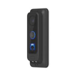 Ubiquiti G4 Doorbell Pro PoE Gang Box Mount, Black,Secure, Flat/ 25° Angled Wedge Angled Mounting Plate, Compatible NHU-UVC-