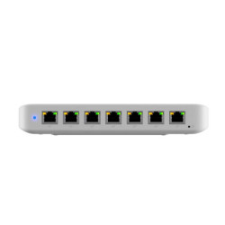 Ubiquiti Ultra 210W, Compact 8-port Layer 2 GbE PoE Switch Versatile Mounting Option,7 GbE PoE  Output& 1 GbE port, Includes 