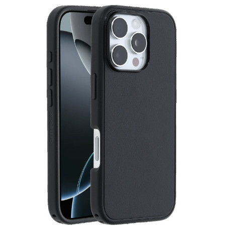 OtterBox Symmetry MagSafe Apple iPhone 16 Pro (6.3') Case Black - (77-96561), Antimicrobial, DROP  3X Military Standard, Rais
