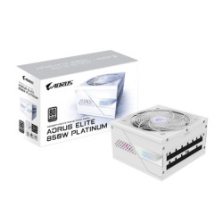 Gigabyte GP-AE850PM PG5 ICE 850W PSU Power Supply, ATX  60-50 Hz 850W  120mm Fan 80 PLUS  Platinum  ]100,000 hours