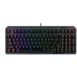 ASUS TUF Gaming K3 Gen II Optical-Mechanical RGB Keyboard, IP57 Waterproof & Dust Resistance, Compact 97-key Layout, Silicone