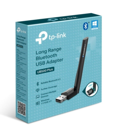 TP-Link Bluetooth 5.3 USB Adapter for PC or Laptop, Long Range Wireless Connectivity, Adjustable & Multi-Directional Antenna,