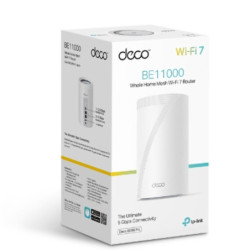 TP-Link Deco BE65 Pro(1-pack) BE11000 Whole Home Mesh WiFi 7 System ,  688 Mbps at 2.4 GHz   4320 Mbps at 5 GHz   5760 Mbps a