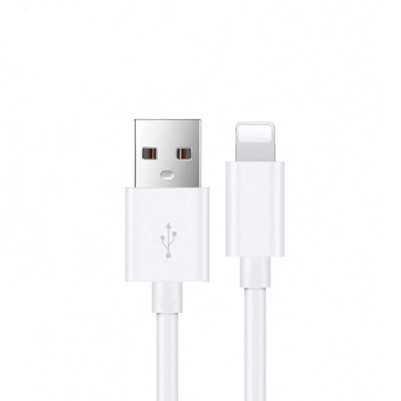 USP Lightning to USB-A Mini Cable (1M) White - Quick Charge & Connect, Fast Charge, Durable & Reliable, Apple iPhone/iPad/Mac