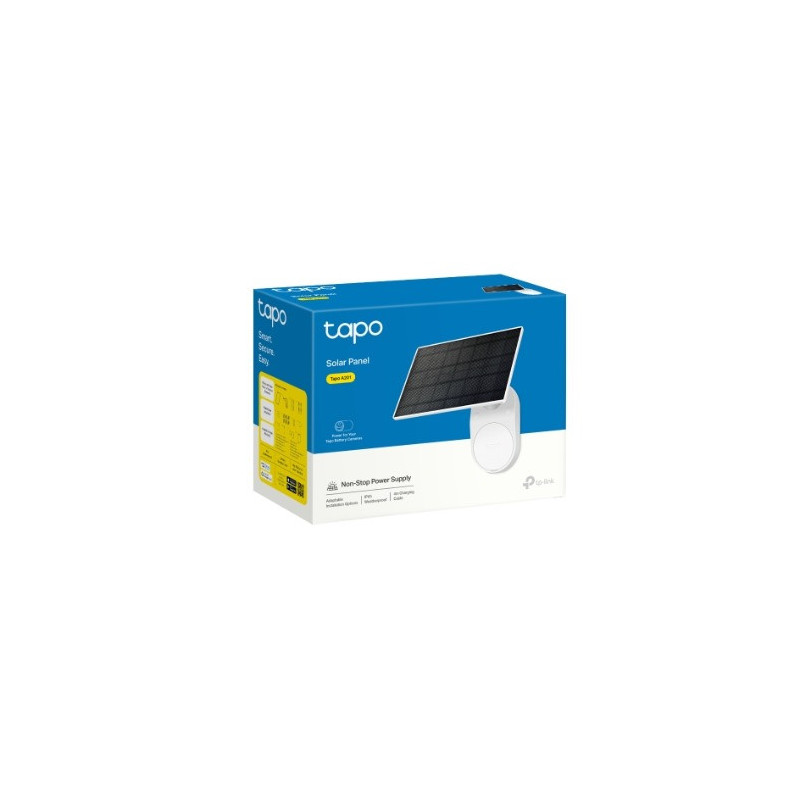 TP-Link Tapo A201 Solar Panel, Compatible with all Tapo Battery Cameras (Tapo C420, Tapo C410, and Tapo C400)