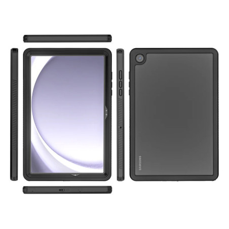 USP Samsung Galaxy Tab A9  (11') WaterProof Case Clear - IP68, Reliable & Durable, 360° Rotation, DustProof, SnowProof,5 Yea