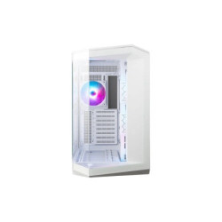 MSI MAG PANO 100R PZ WHITE Micro ATX Case, 2 x USB 5Gbps , 1x USB C 20Gbps, 1 x Audio-Out / Mic,, 3x 2.5', 2x 3.5', Micro ATX