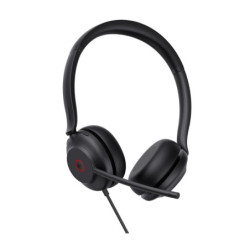 Yealink UH35 Dual UC USB-C/A Wired Headset, Microsoft Teams & UC Certified, Dual Noise-Canceling Microphones USB-A / 35mm Spe