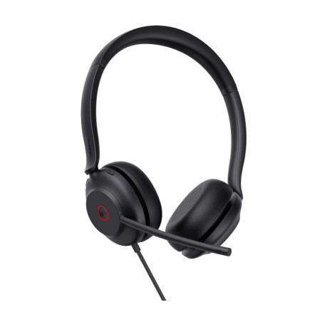 Yealink UH35 Dual UC USB-C/A Wired Headset, Microsoft Teams & UC Certified, Dual Noise-Canceling Microphones USB-A / 35mm Spe