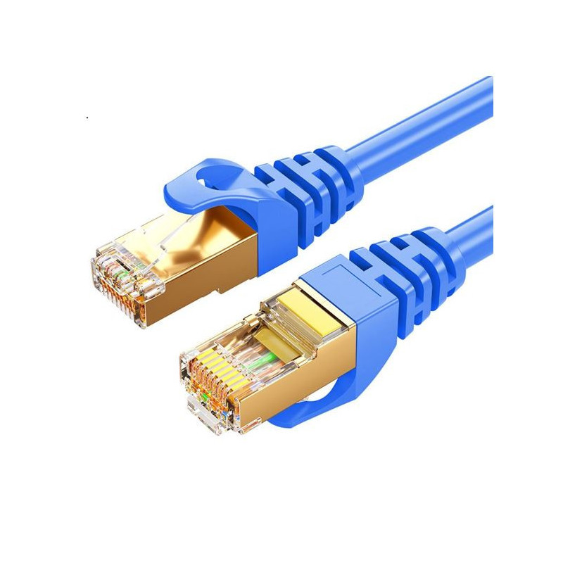 8Ware CAT7 Cable 5m - Blue Color RJ45 Ethernet Network LAN UTP Patch Cord Snagless