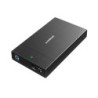 mbeat® C1 Tool-Free USB 3.0 3.5' & 2.5' SATA HDD Enclosure - Black Data Speed: Maximum up to 5Gbp Product Weight: 121g DC Po