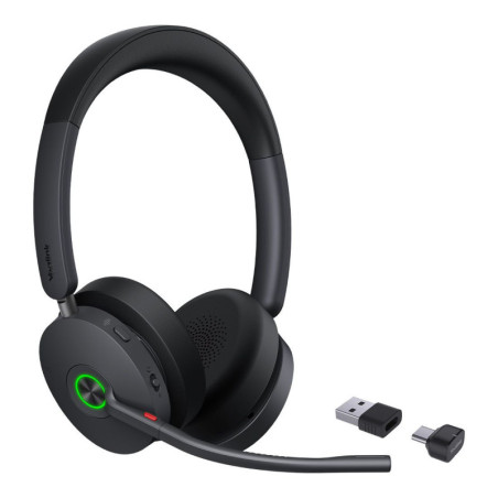 Yealink BH74 UC USB-C/A Bluetooth Headset, Active Noise Cancellation, 6 Mic,  Acoustic Shield, Wireless range 50 m, talk time