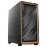 Antec Flux SE ATX, E-ATX, matx, Walnut Wood Trim Solid Side Panel, 5 x PWM Fans, Multi-Direction Vent design, Removable Top C