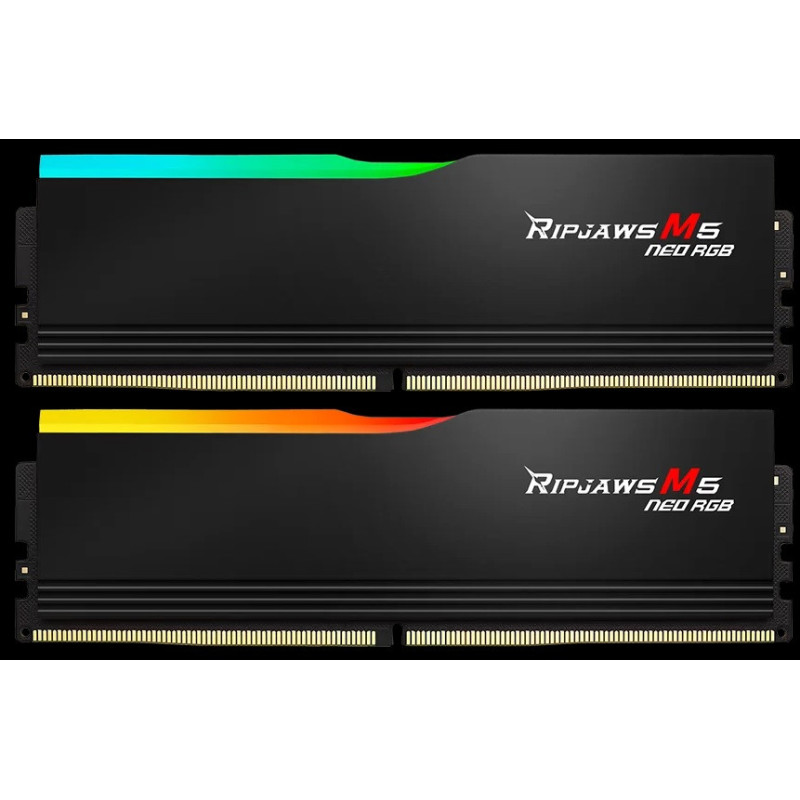 G.SKILL F5-6000J3636F16GX2-RM5NRK 32GB (2 x 16GB)/ DDR5 6000 MT/s/ Timings 36-36-36-96/ Voltage 1.35 V/ Ripjaws M5 Neo EXPO/X