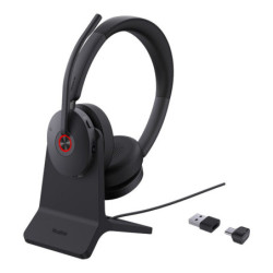 Yealink BH74 with Stand Teams USB-C/A Bluetooth Headset, Active Noise Cancellation, Acoustic Shield, Wireless range 50 m, tal
