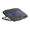 Oxhorn Laptop Cooling Stand High Adjustable 4 High Adjustable Angles 4 Silent Fans 2xUSB 2.0 Ports Fit for 9-17' Laptop/Table