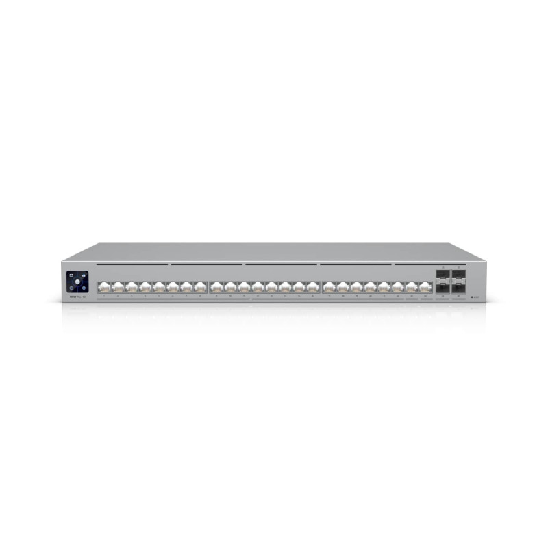 Ubiquiti Pro HD 24, Professional-grade, Layer 3 Etherlighting Switch,(2) 10 GbE, (22) 2.5 GbE, (4) 10G SFP  Ports,