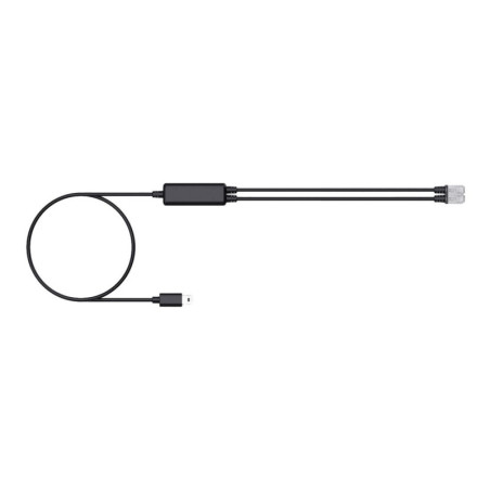 Yealink Telephone cable for WH64/WH65/WH68, Compatible  with  Cisco/Avaya/Poly/Grandstream/Mitel/Unify  phones,  without  rem