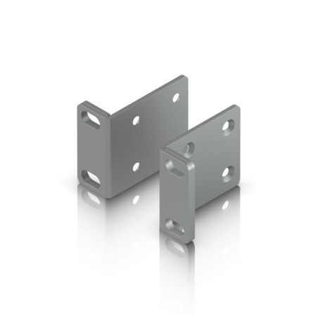 Ubiquiti Rack Ear Kit 1U, Replacement Rack Ears For UniFi 1U Rack-mount Devices, Included Precision Rack Mount Inserts & Scre
