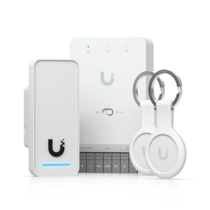 Ubiquiti G3 Starter Kit, For UniFi Access, Designed To Manage Single Door With One Reader,Spports Seamless Setup &Apple Touch